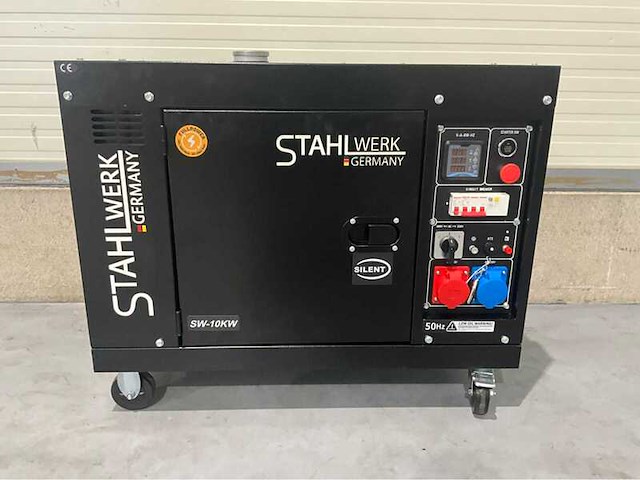 Noodstroom aggregaat stahlwerk, sw-10 10 kva, bouwjaar 2026 - afbeelding 22 van  22