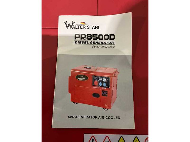 Noodstroom aggregaat, walterstahl, pr8500d 6,5kva, 2026 - afbeelding 12 van  15