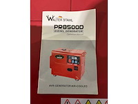 Noodstroom aggregaat, walterstahl, pr8500d 6,5kva, 2026 - afbeelding 12 van  15