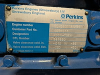 Noodstroomaggregaat 250 kva, perkins dieselmotor / stamford generator - afbeelding 9 van  30
