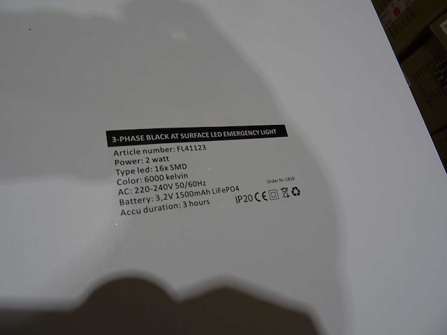 Noodverlichting (62x) - afbeelding 9 van  11