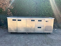 Noorland - rvs koelwerkbank