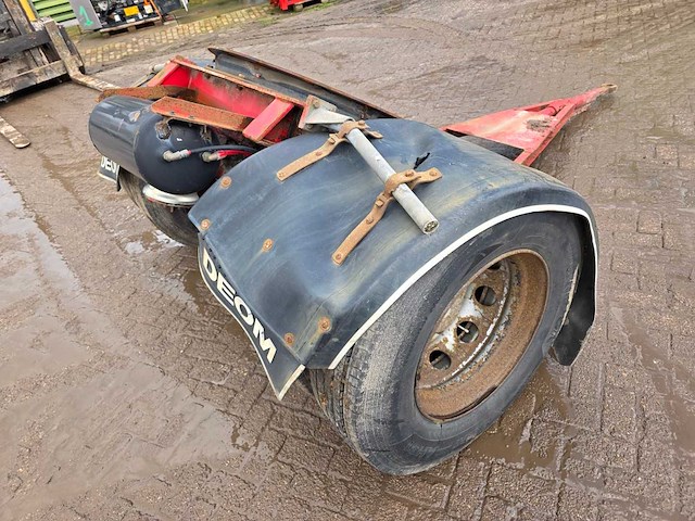 Nooteboom - 2010 - 275/80 r22.5 - dolly met draaikrans - afbeelding 12 van  15