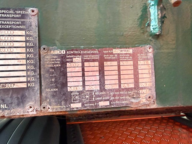 Nooteboom osd-48 uitschuifbare dieplader met tussentafel - afbeelding 14 van  22