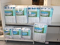 Noppenfolie flowclear in diverse maten. totaal acht verpakkingen