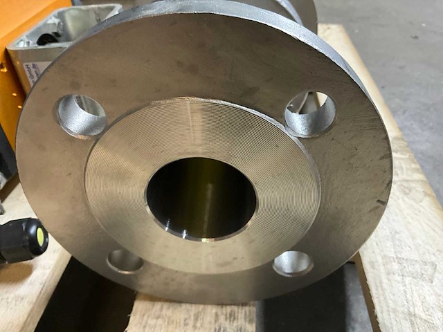 Norbro roestvrij staal afsluiter 1.4408 met actuator (4x) - afbeelding 3 van  7