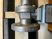 Norbro roestvrij staal afsluiter 1.4408 met actuator (4x) - afbeelding 4 van  7