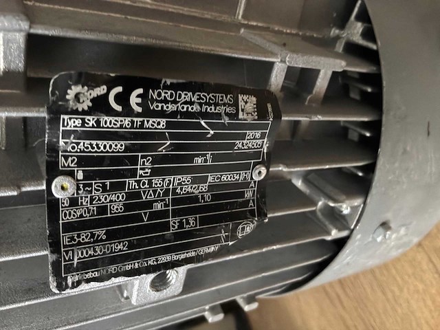 Nord drive elektromotor (2x) - afbeelding 1 van  1