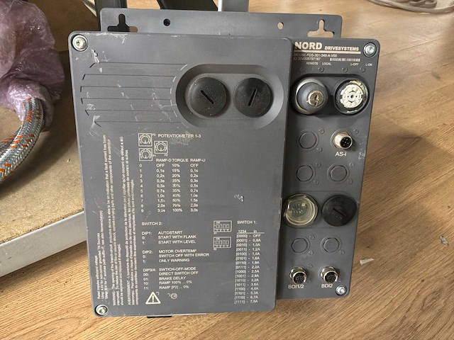 Nord drivesystems sk 200e frequentieregelaar - afbeelding 2 van  4