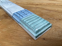Norddeutsche steingutfabrik decoratietegel 33x4 cm (39x) - afbeelding 2 van  7