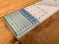 Norddeutsche steingutfabrik decoratietegel 33x7,5 cm - afbeelding 2 van  6