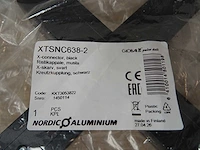 Nordic aluminium - xtsnc638-2 - x-connector - afbeelding 2 van  3