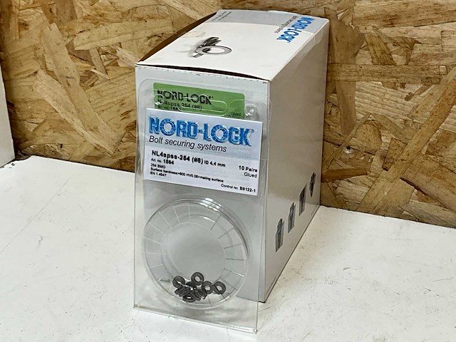 Nordlock roestvaststalen wigborgringen (200x) - afbeelding 3 van  6