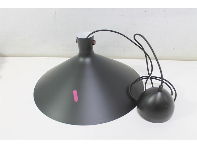 Nordlux dorina hanglamp zwart e27 - afbeelding 1 van  2