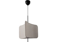 Nordlux tinto hanglamp e27 textiel zwart - afbeelding 1 van  5