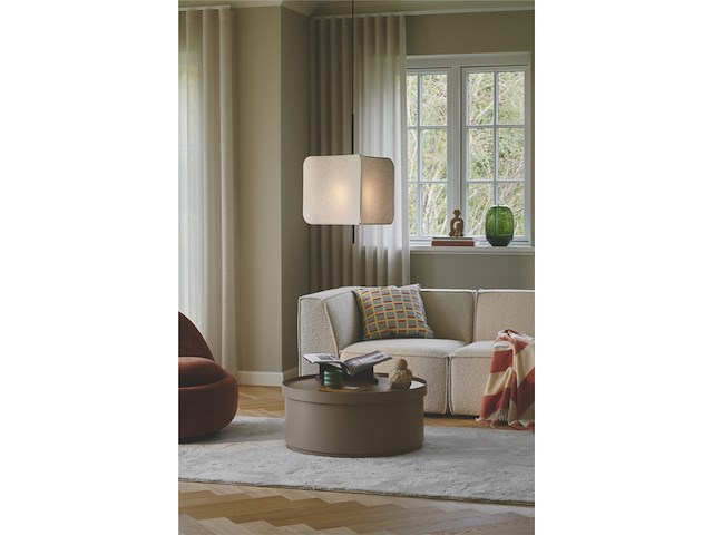 Nordlux tinto hanglamp e27 textiel zwart - afbeelding 3 van  5