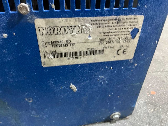 Nordyne ms 2480bg acculader - afbeelding 4 van  4