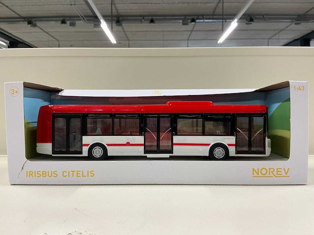 Norev stadsbus speelgoed (15x) - afbeelding 1 van  1