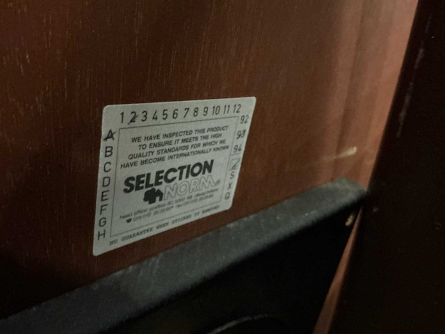 Norm selection restauranttafel met 4 stoelen (3x) - afbeelding 3 van  5