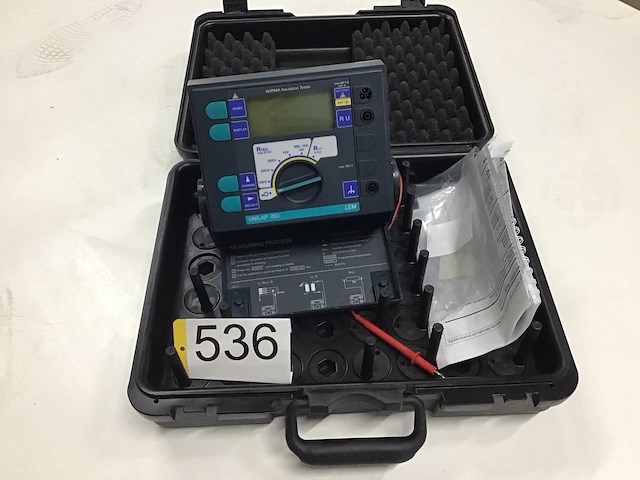 Norma/lem unilap iso 5kv isolatie tester - afbeelding 1 van  3