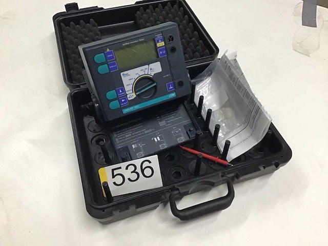 Norma/lem unilap iso 5kv isolatie tester - afbeelding 2 van  3