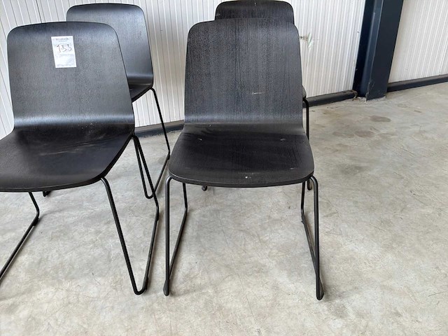 Norman copenhagen eetkamerstoel (4x) - afbeelding 3 van  9