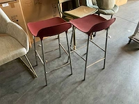 Normann copenhagen barkrukken zithoogte 64cm (2x) - afbeelding 2 van  3