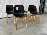 Normann copenhagen eetkamerstoel (5x) - afbeelding 3 van  6