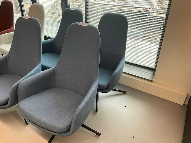Normann copenhagen era lounge chair high (2x) - afbeelding 8 van  8