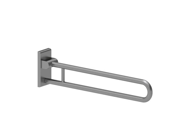 Normbau 850mm 2050050 opklapbare rvs steun (2x) - afbeelding 1 van  2