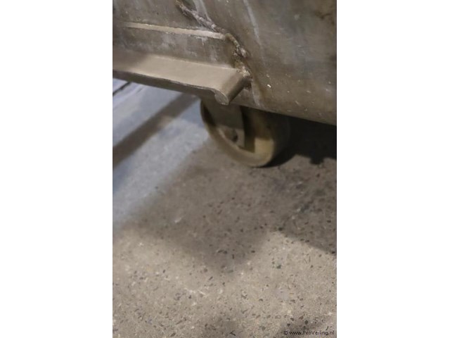 Normwagen, rvs - afbeelding 3 van  6