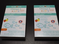 Norsan omega-3 kids jelly - 2 doosjes á 45 kauwcapsules - afbeelding 1 van  4