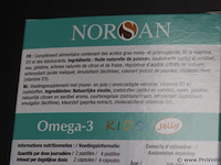 Norsan omega-3 kids jelly - 2 doosjes á 45 kauwcapsules - afbeelding 3 van  4