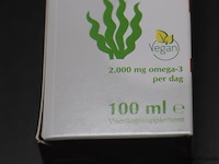 Norsan omega-3 vegan - 2 flessen á 100ml - citroensmaak - afbeelding 2 van  3