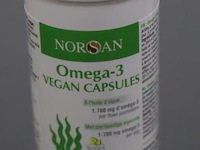 Norsan omega-3 vegan capsules - 2 potten á 80 capsules - afbeelding 2 van  3