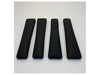 Norsap ns1500 black leather pilot seat armrest cushions - afbeelding 5 van  7