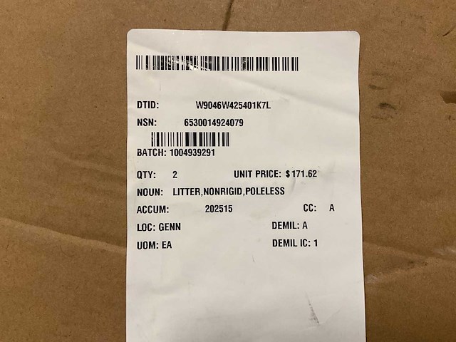 North american rescue nonrigid poleless litter (2x) - afbeelding 5 van  5