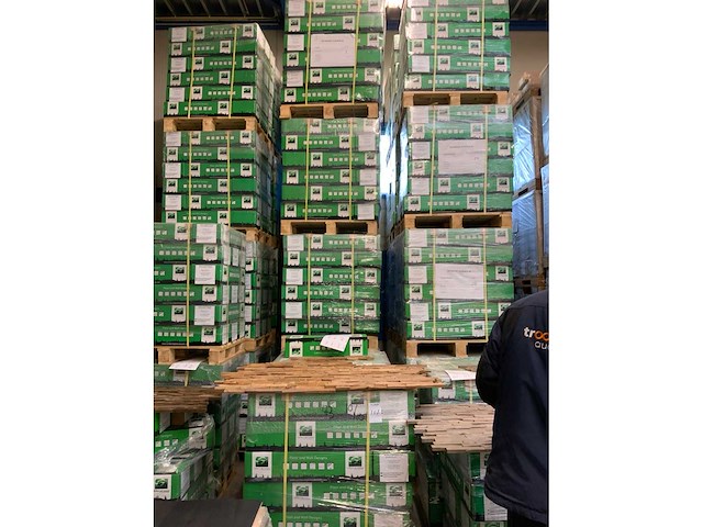 Northern light hardwoods teak wandbekleding (24 m2) - afbeelding 3 van  3