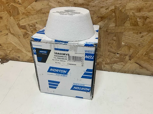 Norton 38a60kvs komsteen 100x40x20 (2x) - afbeelding 1 van  3