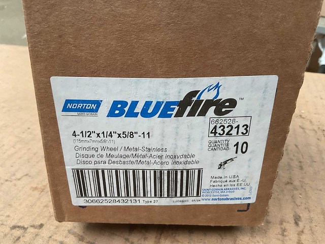 Norton bluefire 27 slijpschijf (20x) - afbeelding 3 van  4