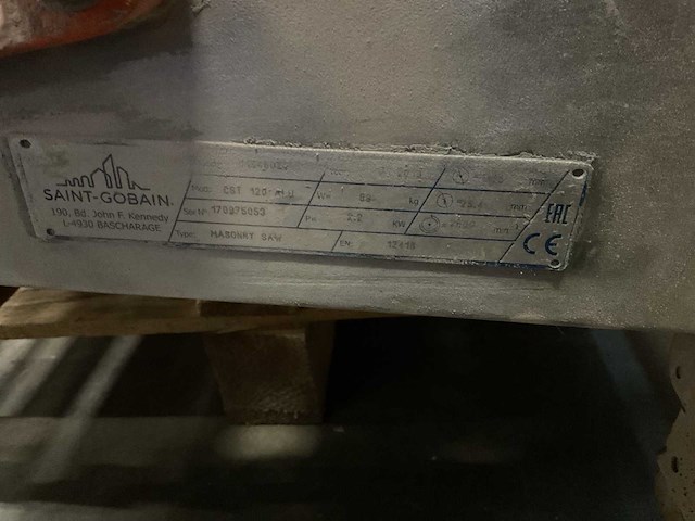 Norton clipper cst 120 alu tegelzaagmachine - afbeelding 4 van  4