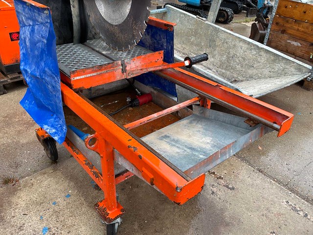 Norton jumbo 651 steenzaagmachine - afbeelding 9 van  12