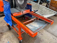 Norton jumbo 651 steenzaagmachine - afbeelding 9 van  12