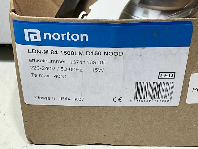 Norton noodverlichting - afbeelding 3 van  4