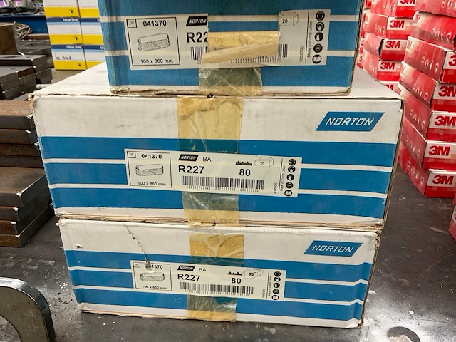 Norton r227 schuurband (3x) - afbeelding 3 van  3