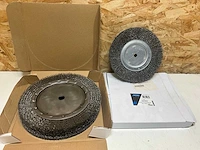 Norton staalborstels rond (2x)