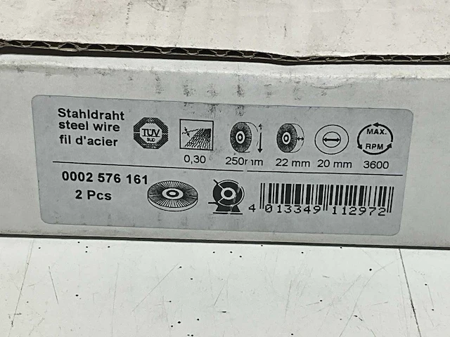 Norton staalborstels rond (2x) - afbeelding 6 van  6