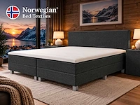 Norwegian - aurora antraciet - 160x200cm - boxspring