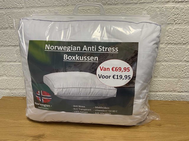 Norwegian boxkussen hoofdkussen (30x) - afbeelding 1 van  7