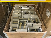 Nostalgie deurkruk set blind (90x) - afbeelding 2 van  3